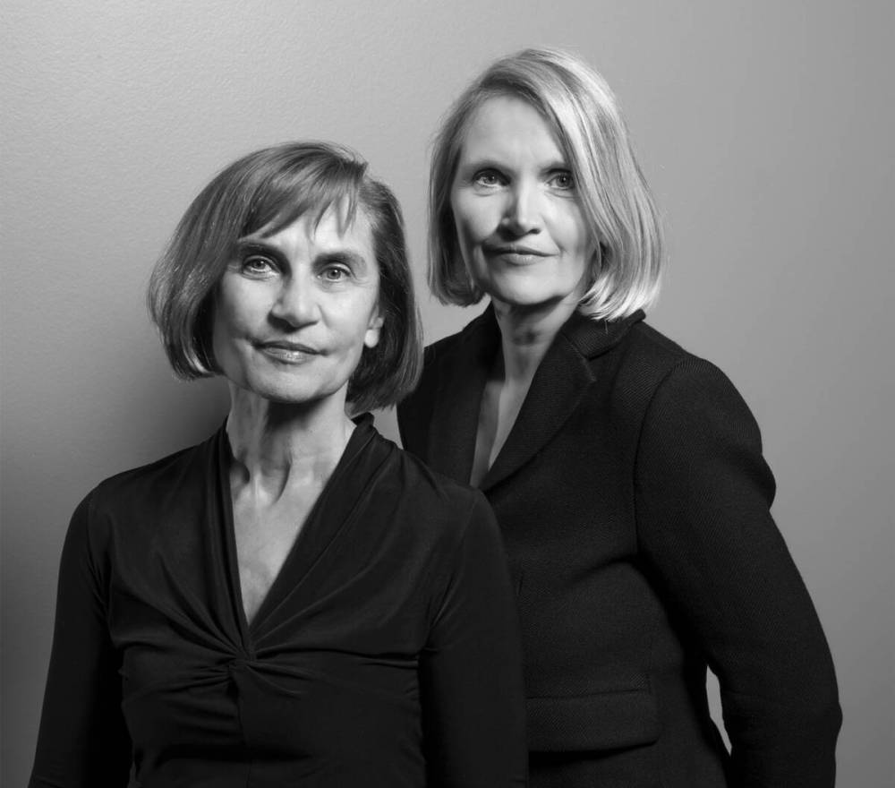 Jutta Kudernak und Annette Bergmann, Geschäftsführerinnen von Duo Plan seit 1991